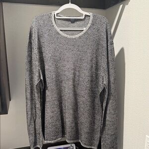 John Varvatos Charcoal Crewneck Sweater